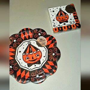 SOLD Johanna Parker Halloween paper linens